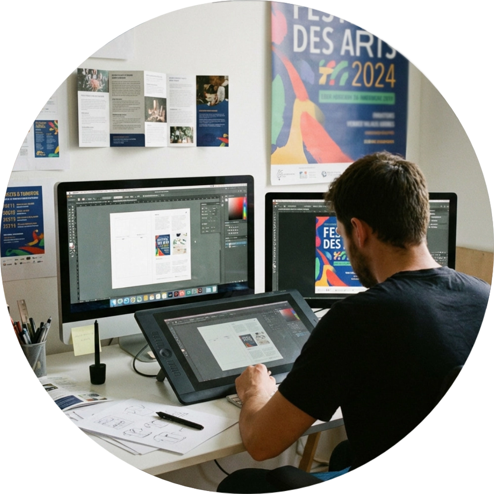 Steve Pétrel - Studio graphique - Des supports print et digitaux adaptés à tes besoins